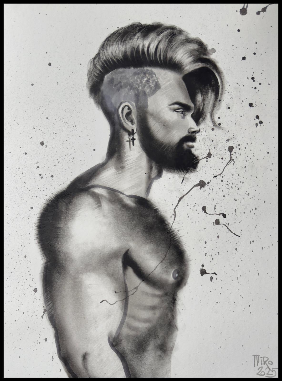 «Strength and Expression in Black and White»